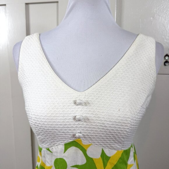 Vintage Princess Kaiulani Flower Power Hawaiian Boho hippie dress 70s Retro - Picture 3 of 11